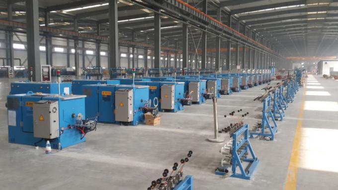 Silver Jacketed Copper Wire Processing Equipment With Electromagnetic Brake