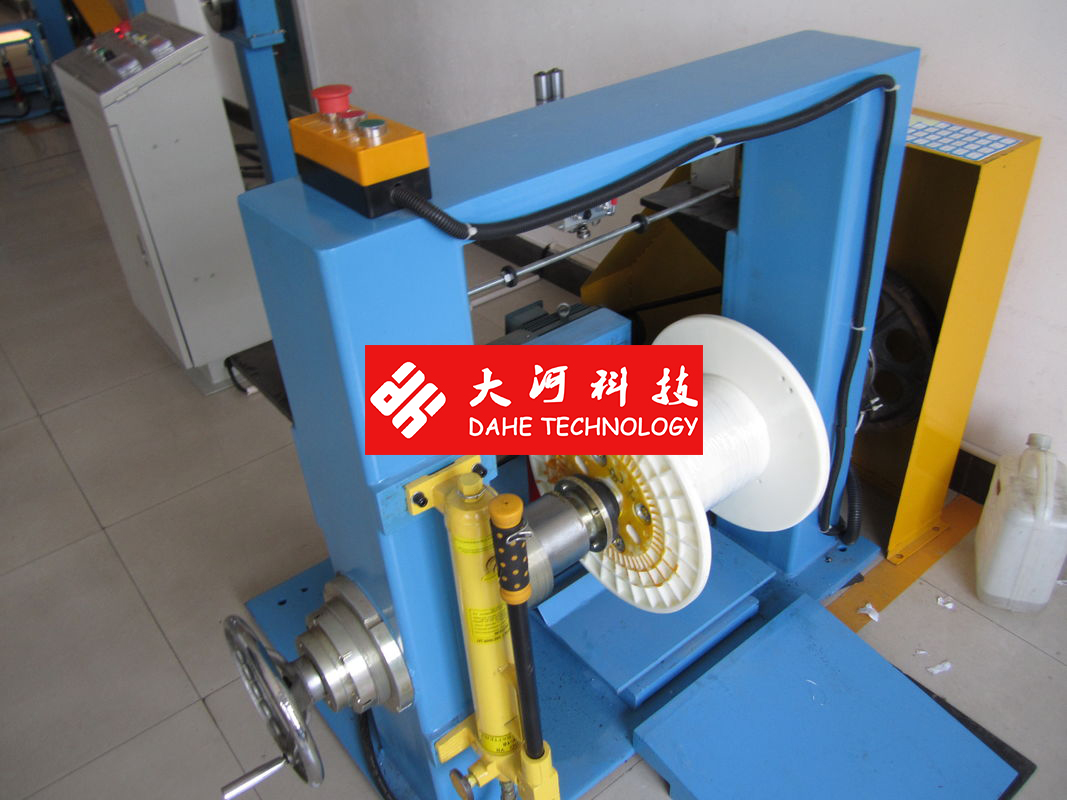 Active Pay Off  Cable Stranding Machine , Gantal Type Wire Coiler Machine
