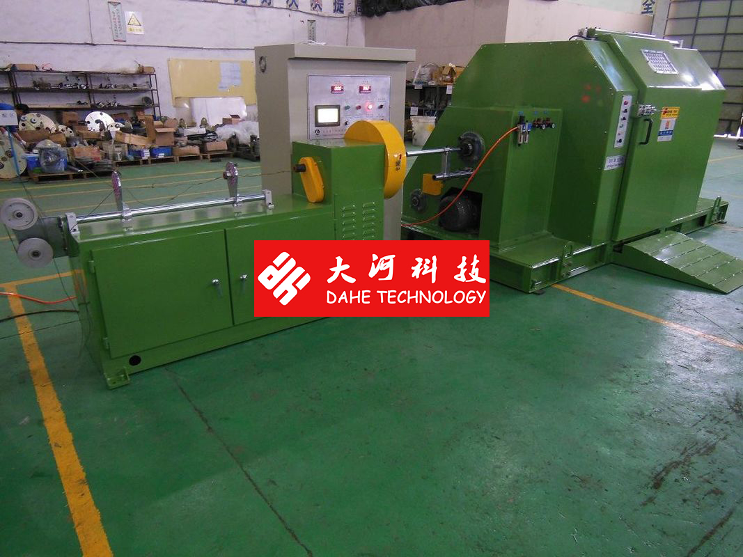 Sky Blue 3Pcs Core Wire Twisting Machine of 700Rpm High Stable Rotation