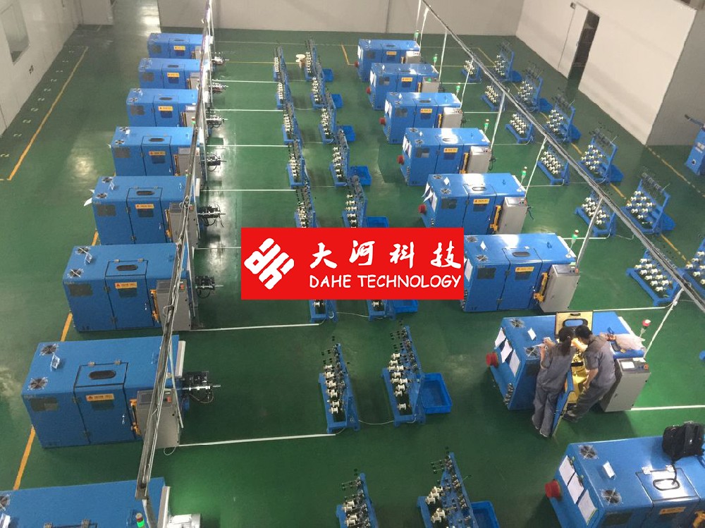 Passive / Active Pay Off Copper Wire Bunching Machine For 0.08mm - 0.45mm Copper Wire