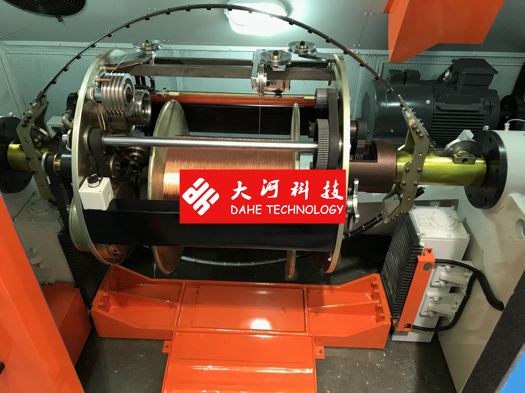 Eco Friendly Wire Stranding Machine / Latest Structure Wire Twister Machine