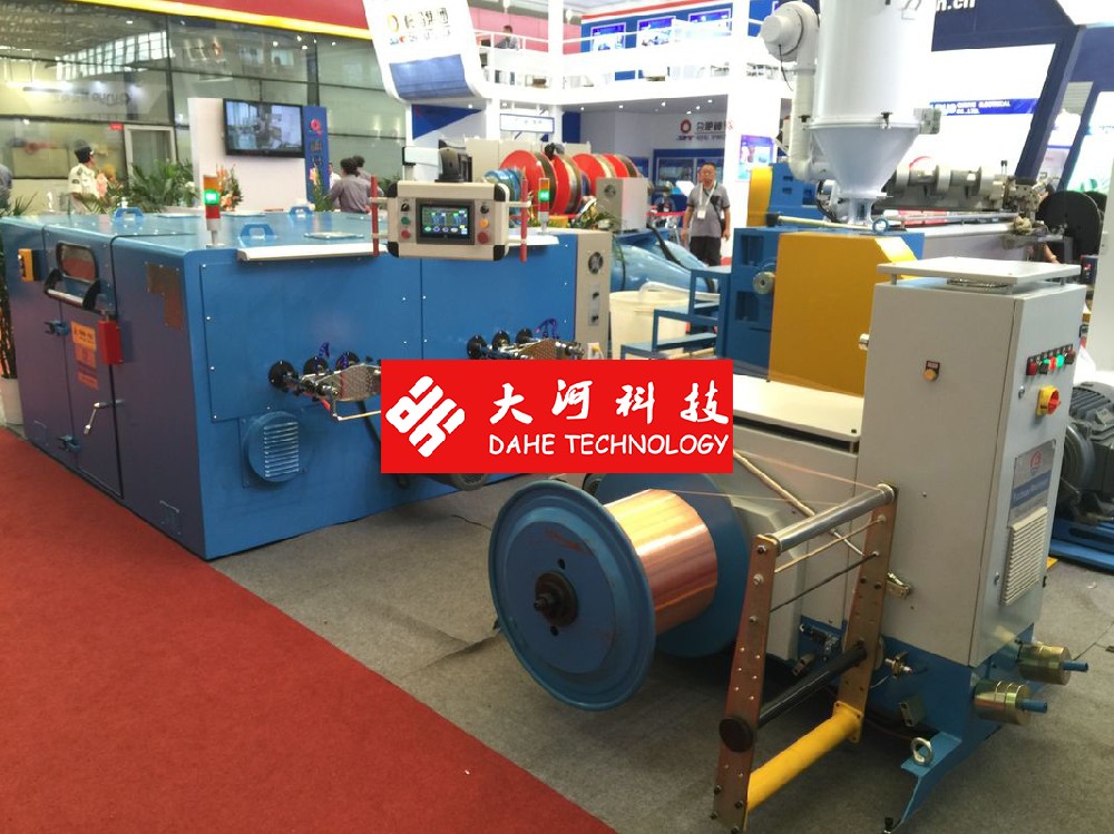 Double Head Copper Wire Twisting Machine 5.5Kw For Medical Equipment / Aerosapce