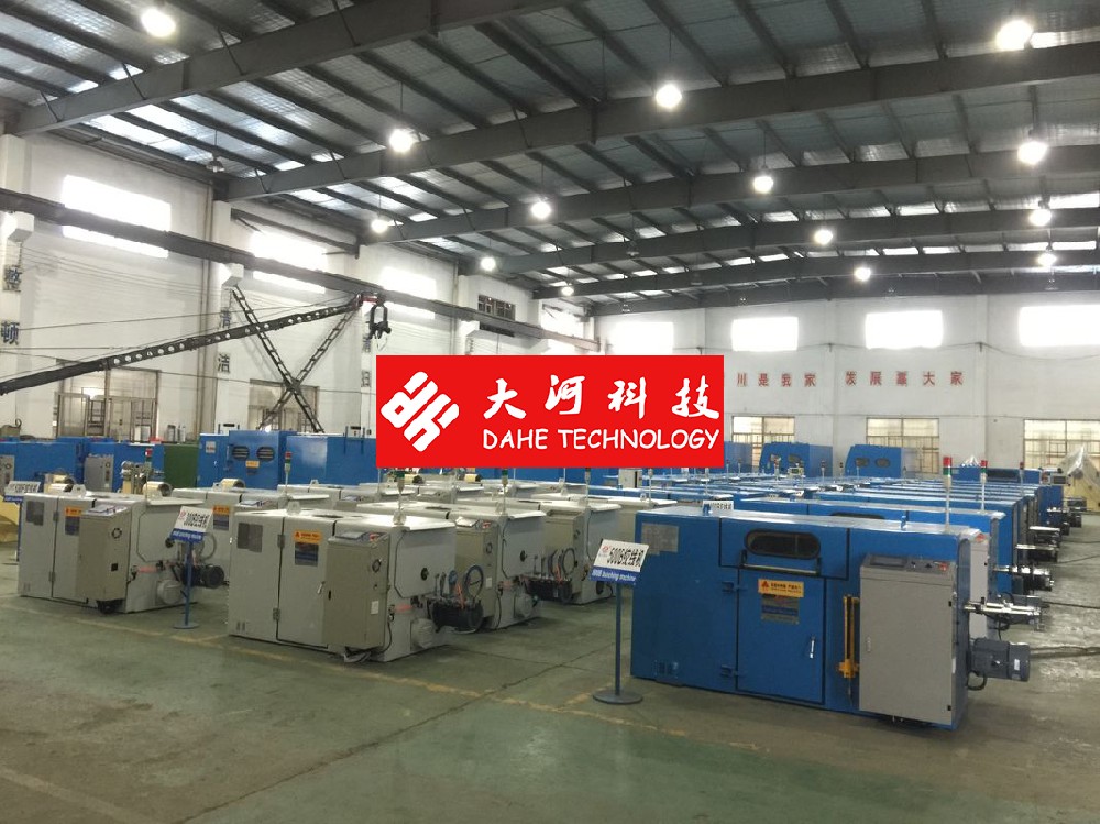PLC Control Copper Wire Processing Equipment For Stranding Ultra Conductor
