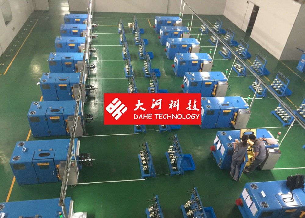 ISO Double Twist Bunching Machine 630mm Core Wire Take Up Machine fit for extruder