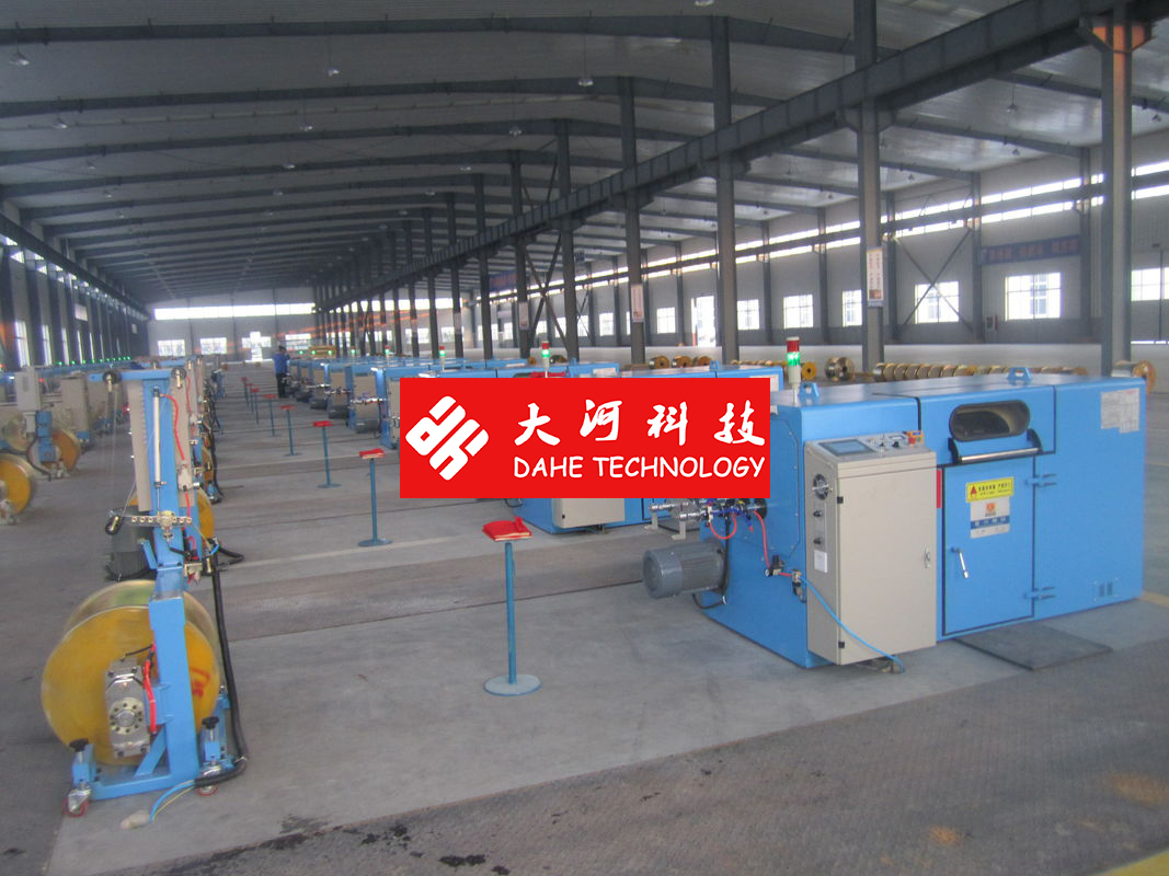 Touch Screen Double Twist Bunching Machine With Constant Tension