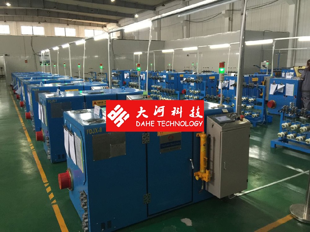 Cellphone Core Wire Double Twist Bunching Machine , Normal Double Twist Buncher