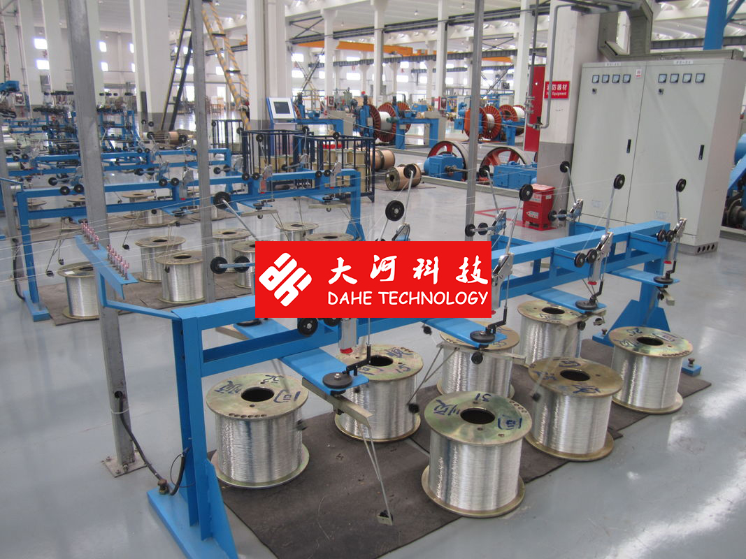 Passive Type Wire Pay Off Machine For Double Twist Bunching Machine
