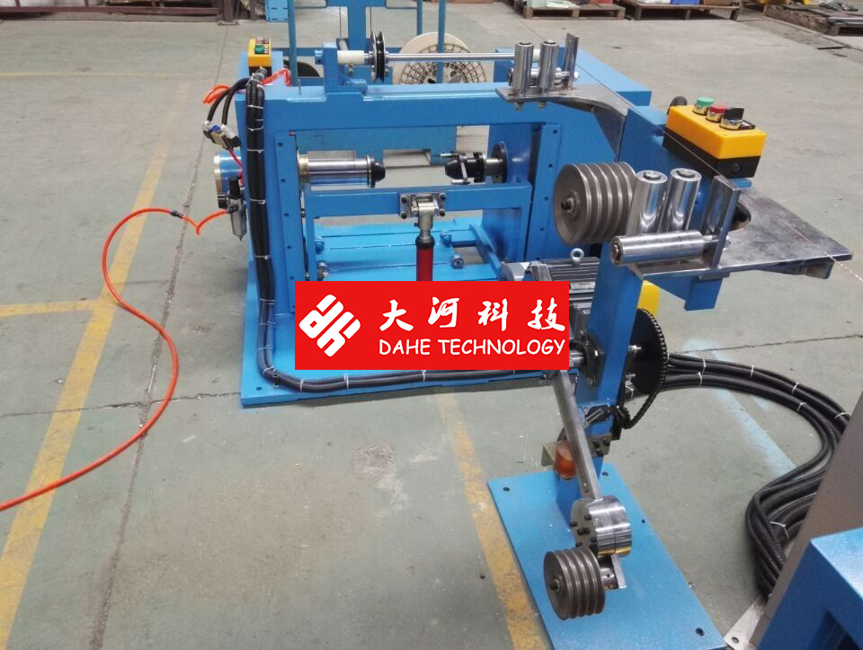 ISO Double Twist Bunching Machine 1600mm Copper Active Wire Pay Off Machine
