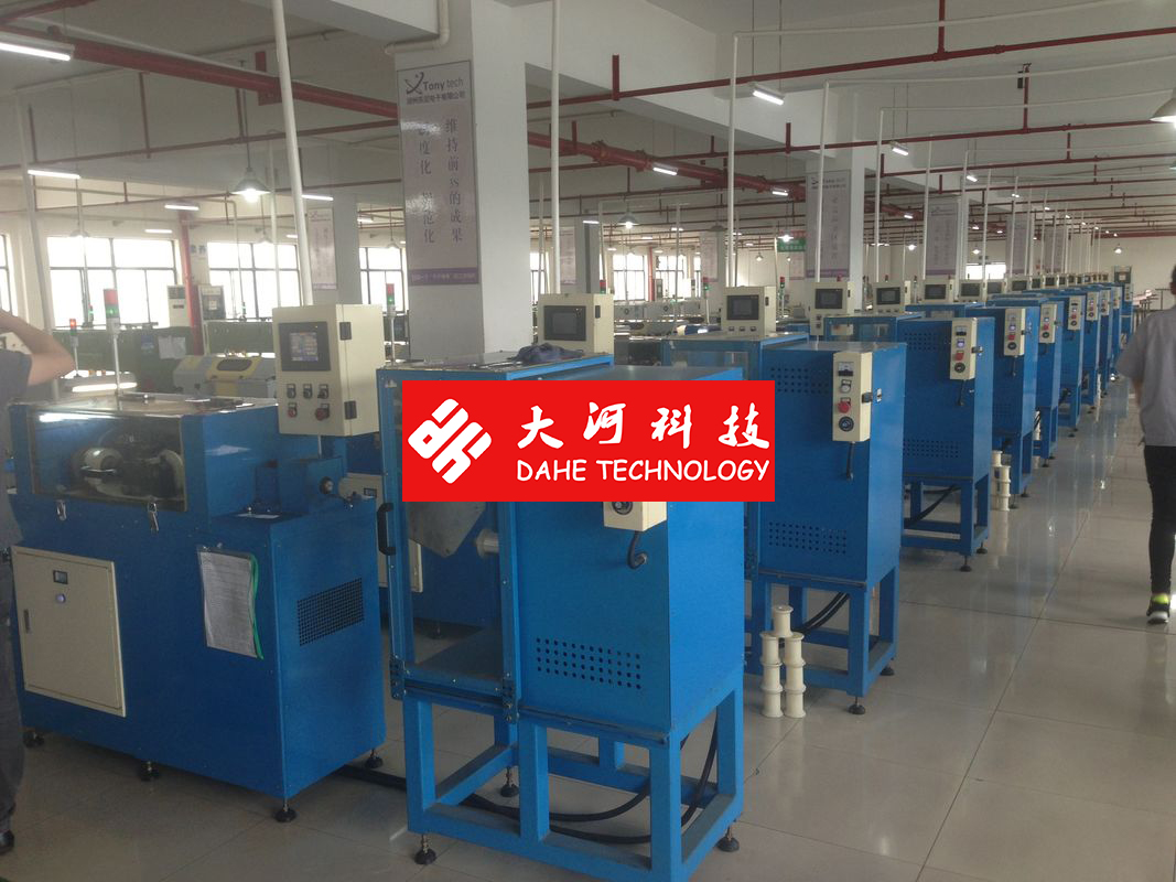 Back Twist Alloy Wire Double Twist Bunching Machine 15 Sections Pitch