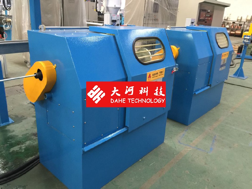 FEP FPA ETFE Plastic Extruder Machine For Conductor Dia 0.2-1.02mm Finished 0.6-1.67mm