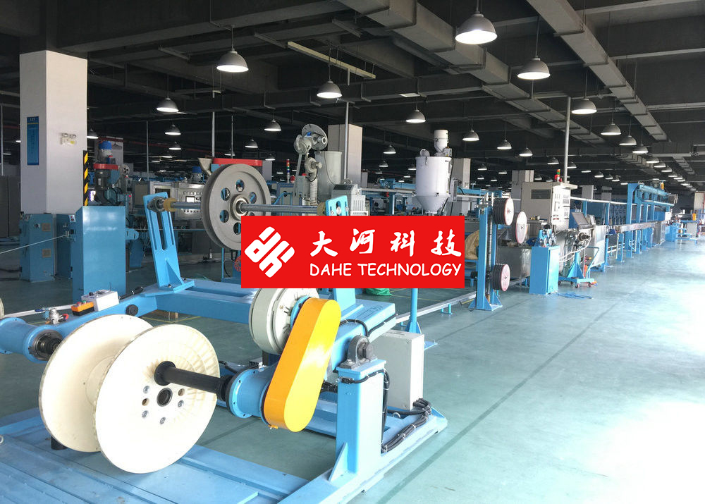 FC PVC Plastic Extrusion Machine For Wire Dia 1.5-12mm With Extrusion Output 180kg/h