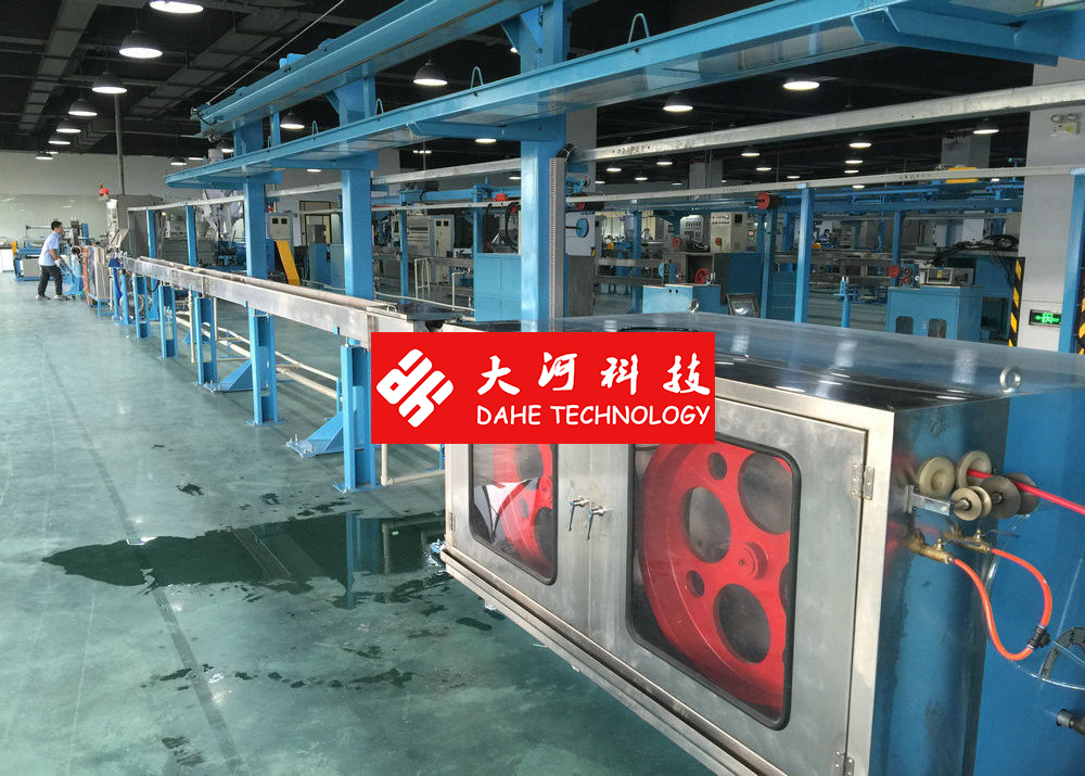 Insulating Sheathed Electrical Wire / Power Wire plastic extrusion machine , computer control