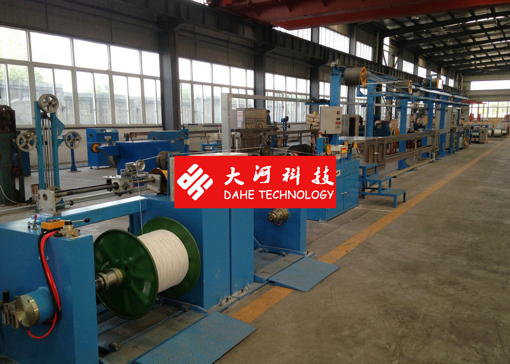 Insulated Sheathed Plastic Extrusion Line for 90mm Screw Extruder