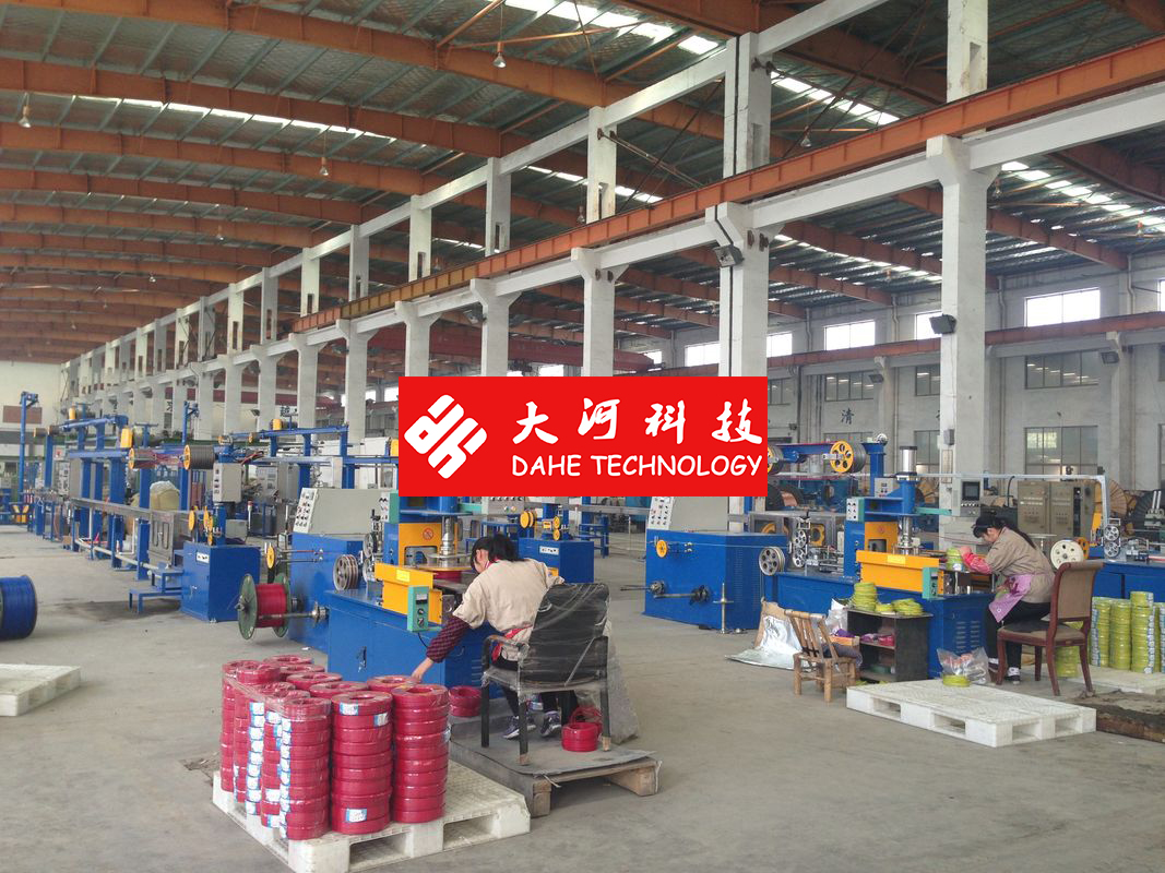 DC 3 phase Annealing Type PVC Extrusion Machine Extrude BV Building Wire