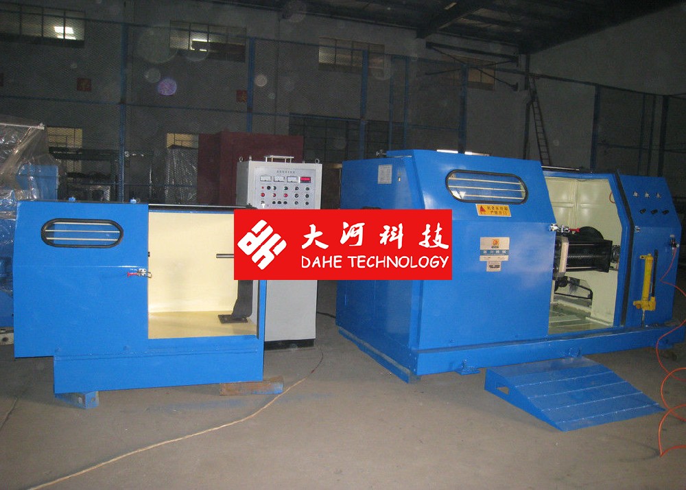 Cable Laying Single Twist Machine Gear Pitch For PE / PVC Core Wire