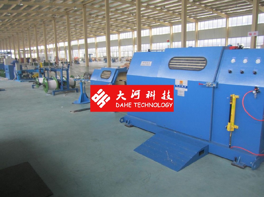 Sky Blue Frame Single Twist Machine For 1.0mm - 6.0mm Core Wire