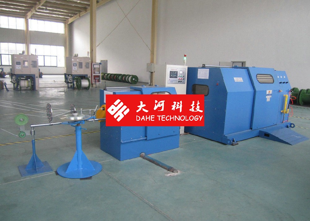 Single Twist Copper Wire Twisting Machine 30MM - 200MM Cable Laying Equipment