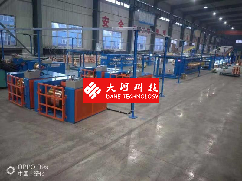 Customized Fine Wire Drawing Machine With Continuous Annealing φ0.41～φ0.64mm