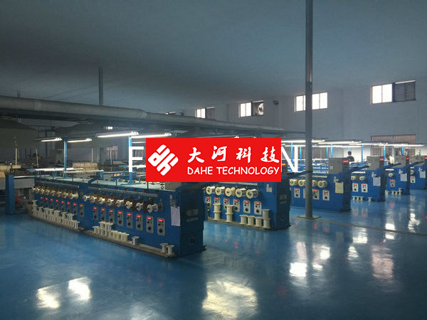 Brush Pay Off Round Copper Cable Coiling Machine With Hot Dip Tinned Mehod