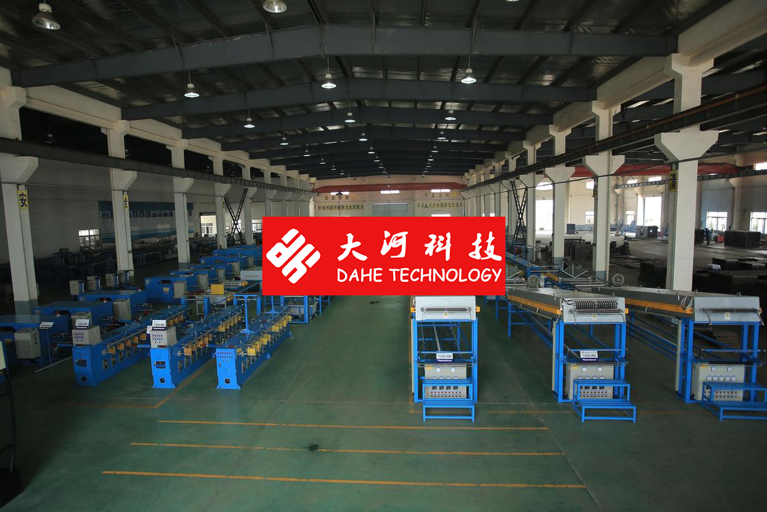 Round Copper Wire Annealing Machine Sky Blue With Water Seal Protection