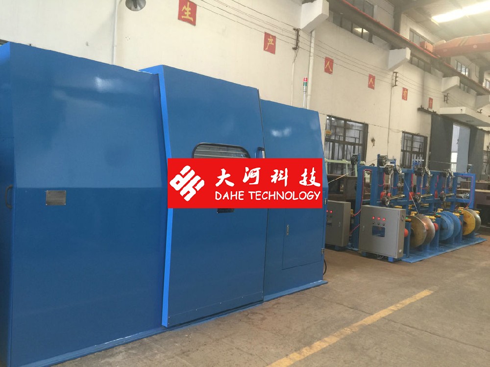 High Productivity Enamelled Wire Bunching Machine 30Kw With Touch Screen Operation
