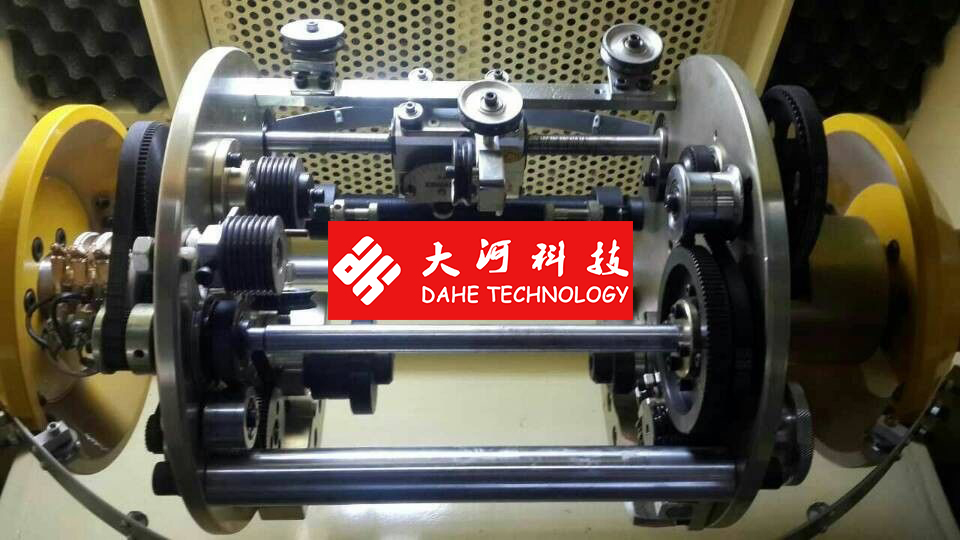 Dahe Sky Blue Wire Bunching Machine with Stranding Section Area 0.0014 to 0.035mm2