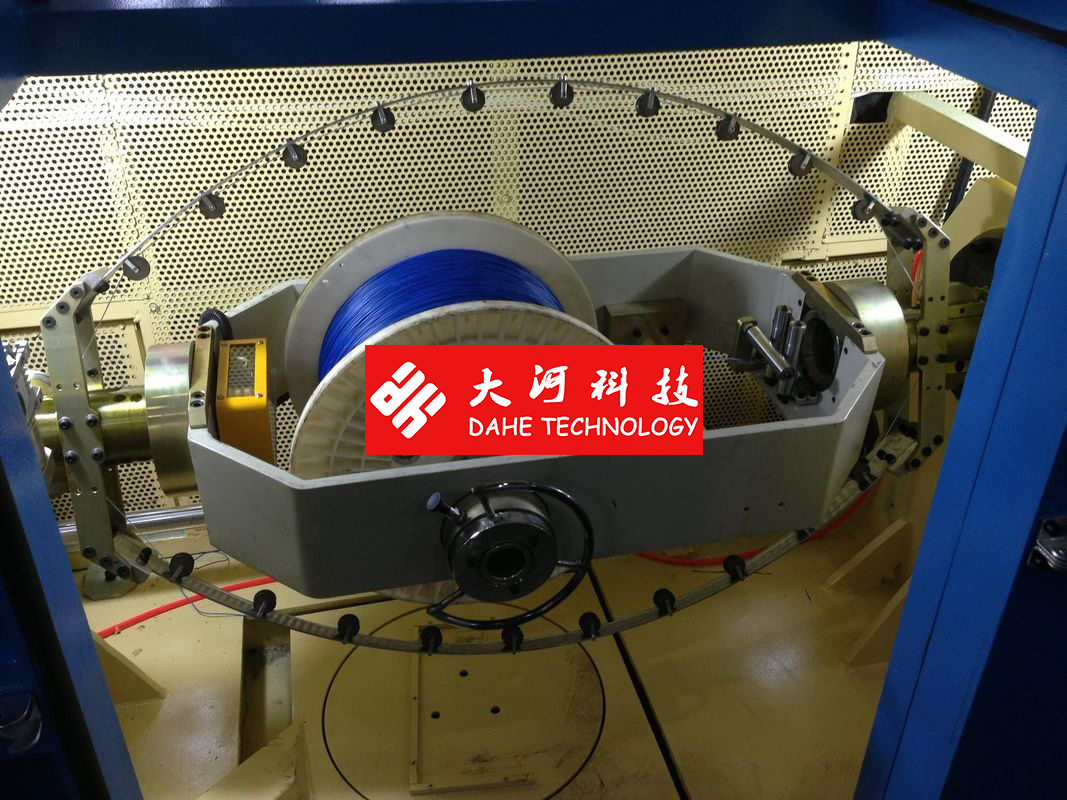 Insulated Core Wire Bunching Machine Double Twist Torsion Free Cabling Equipment