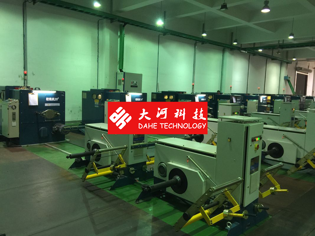 ISO Double Twist Wire Bunching Machine , 0.52mm Copper Wire Stranding Machine