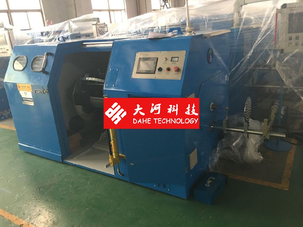 Fast Pvc Extrusion Machine , Eco Friendly Double Twist Bunching Machine