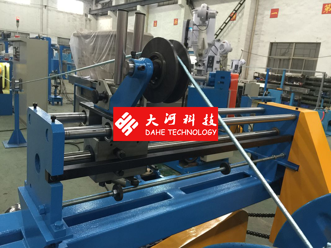 Double Shaft Wire Extruder Machine For Silver Jacketed Wires Φ0.5～3.0