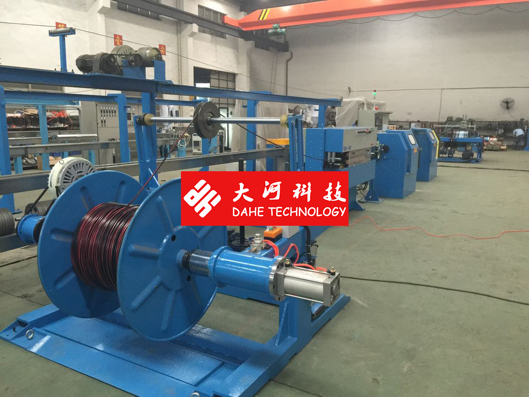 Low Noise Double Twist Bunching Machine / Wire Making Machine Φ0.15～1.04