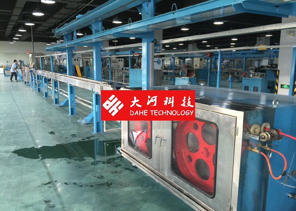 Industrial Electric Wire Extruder Machine For BV Building Wire LAN Cable