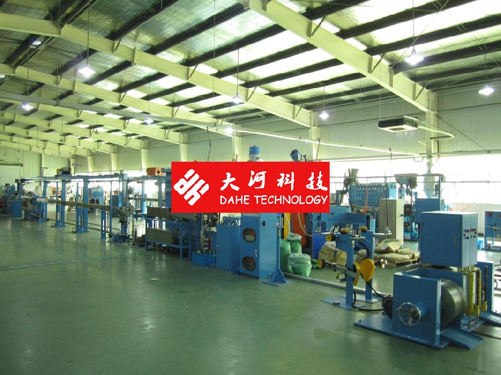 Wire Extrusion Machine For Conductor Dia 1-5mm Core Wire Finished Wire Dia 1.5-6mm