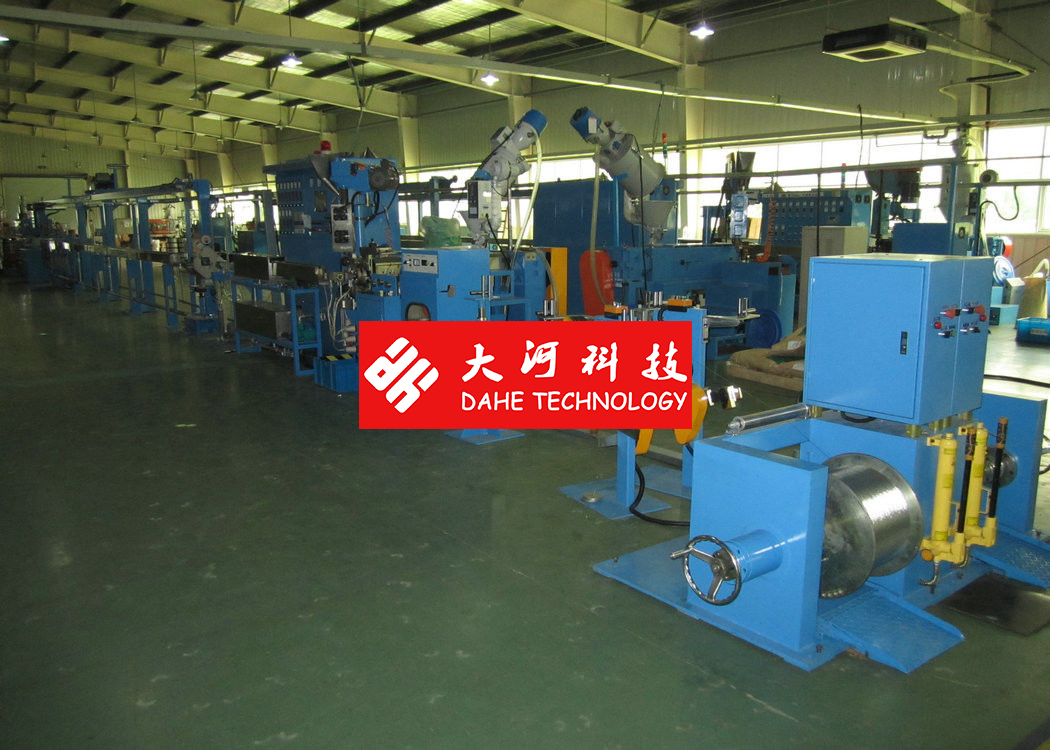 Photovoltaic 50 Cable Extrusion Line Non - Halogen Flame Resistant