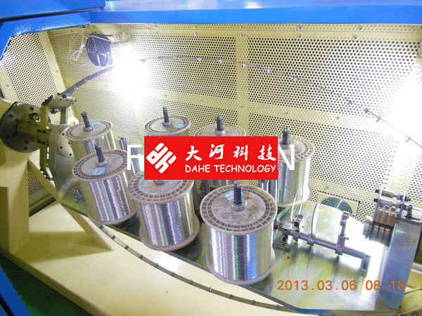 High Effenciency 19Pcs Copper Wire Bunching Machine Twisting In One Time