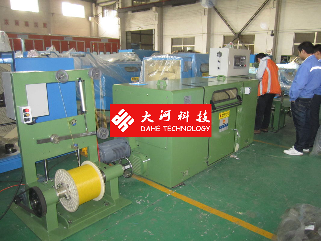 Sky Blue Wire Take Up Machine / High Performance Wire Twist Machine